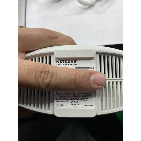 NETGEAR Orbi (RBR50 & RBS50) Router with 1 Satellite Extender Mesh Wi-Fi System - Picture 3 of 5